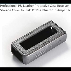 Leather Protective Case FiiOBTR3K receiver storage